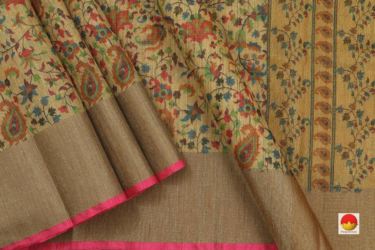 Handwoven Banarasi Silk Cotton Saree - PSC 1068 - Archives - Silk Cotton - Panjavarnam