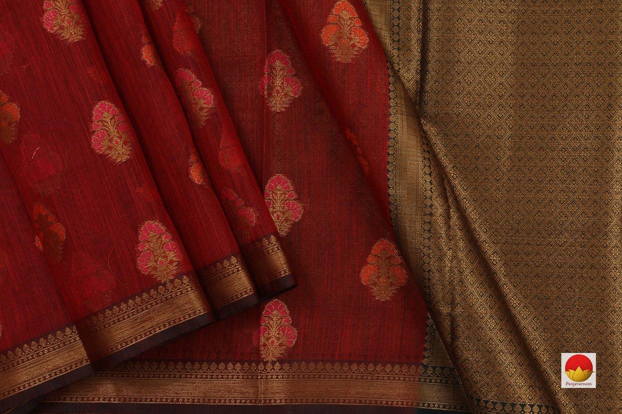 Handwoven Banarasi Silk Cotton Saree - PSC 1073 - Archives - Silk Cotton - Panjavarnam