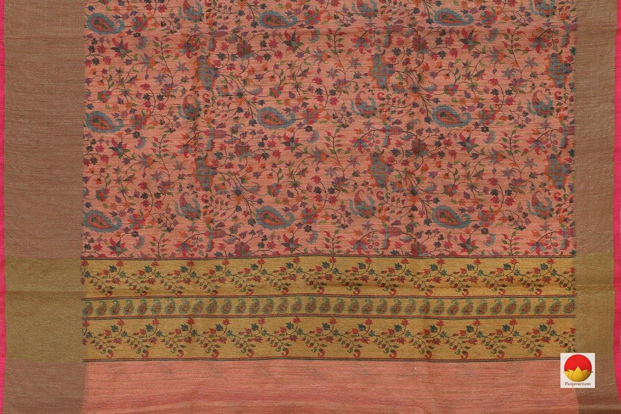 Handwoven Banarasi Silk Cotton Saree - PSC 1075 - Archives - Silk Cotton - Panjavarnam