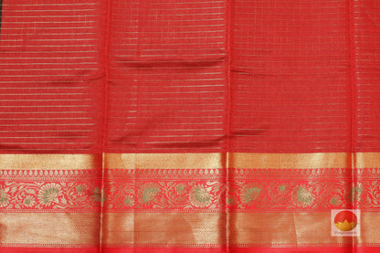 Handwoven Banarasi Silk Cotton Saree - PSC 305 - Silk Cotton - Panjavarnam
