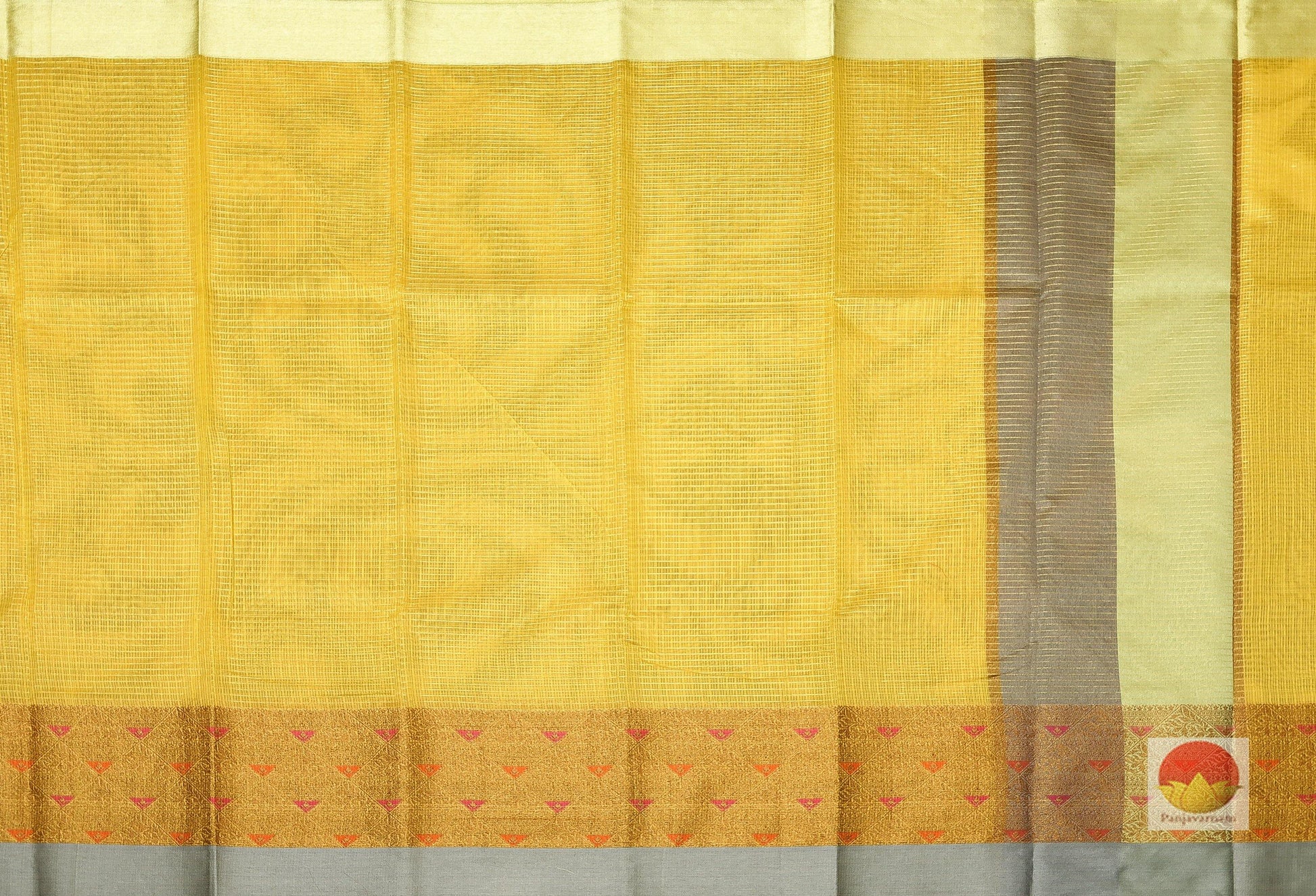 Handwoven Banarasi Silk Cotton Saree - PSC 315 - Silk Cotton - Panjavarnam