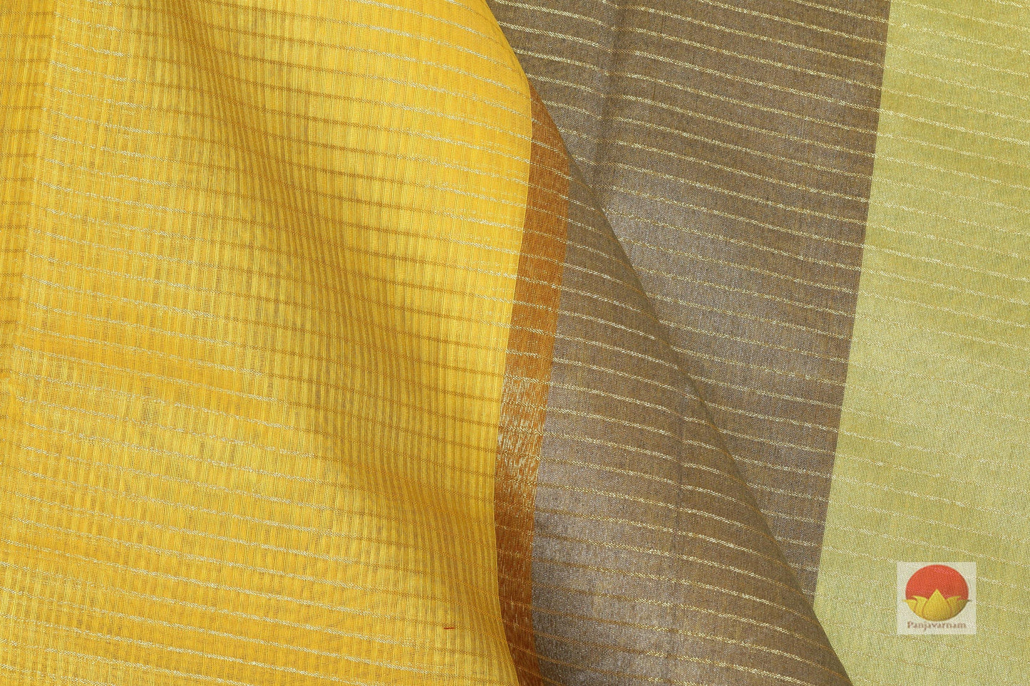 Handwoven Banarasi Silk Cotton Saree - PSC 315 - Silk Cotton - Panjavarnam