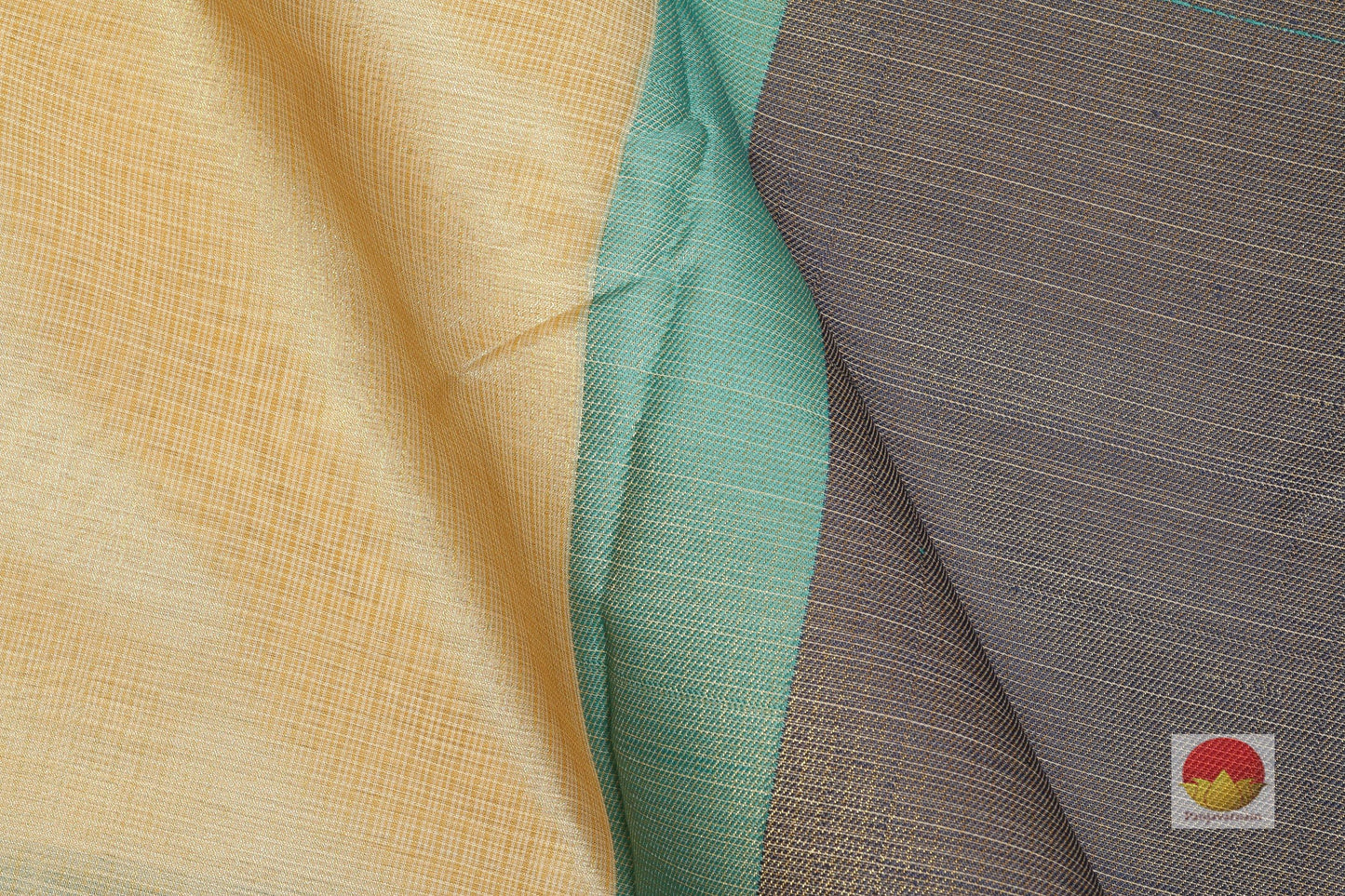 Handwoven Banarasi Silk Cotton Saree - PSC 345 - Silk Cotton - Panjavarnam