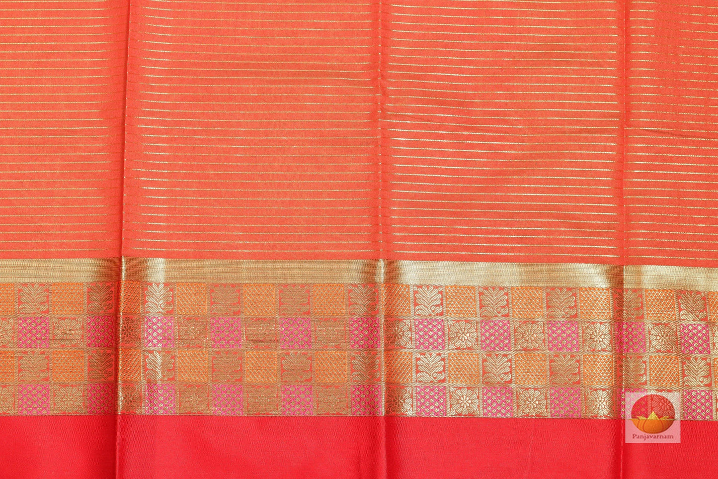 Handwoven Banarasi Silk Cotton Saree - PSC 346 - Silk Cotton - Panjavarnam