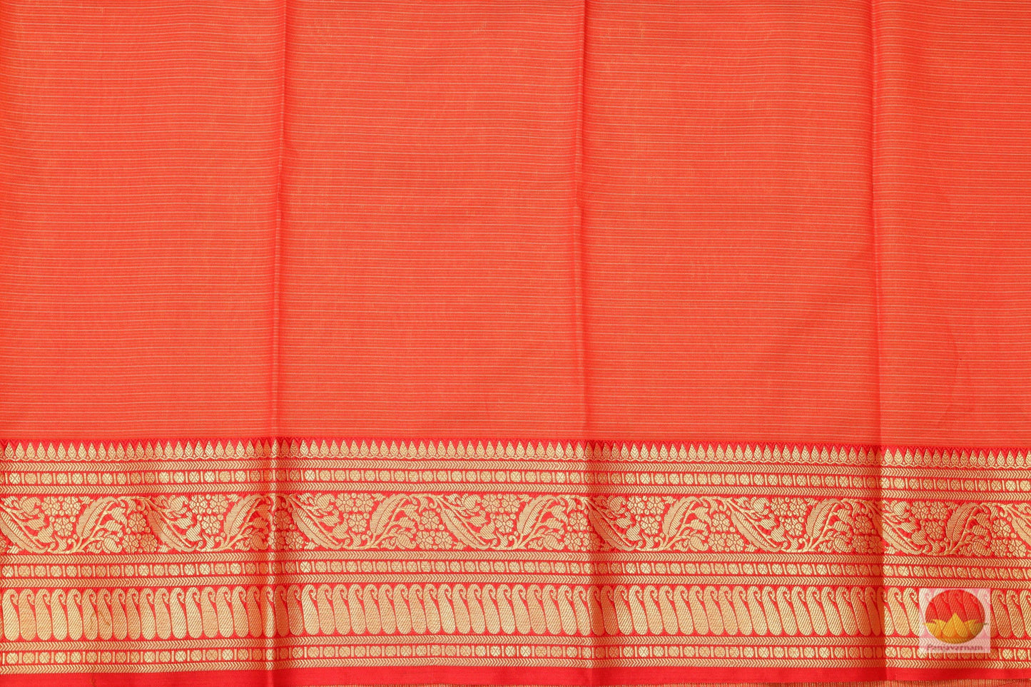 Handwoven Banarasi Silk Cotton Saree - PSC 378 - Silk Cotton - Panjavarnam