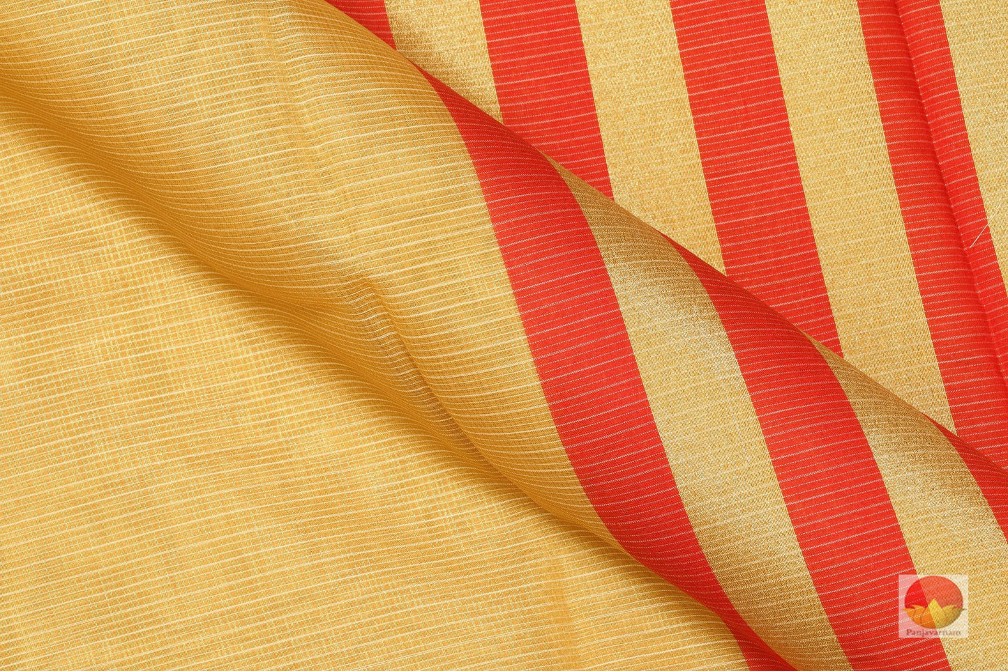 Handwoven Banarasi Silk Cotton Saree - PSC 378 - Silk Cotton - Panjavarnam PSC 378