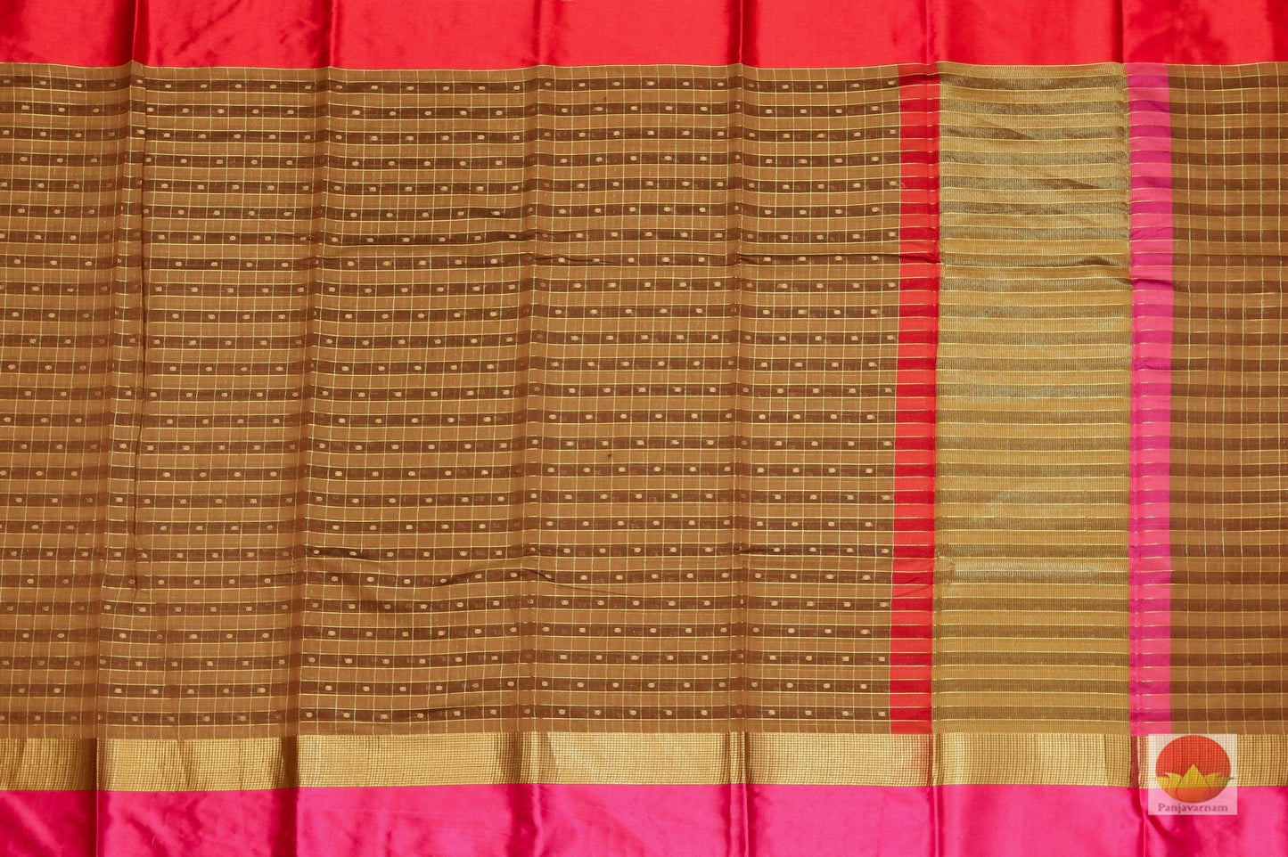 Handwoven Banarasi Silk Cotton Saree - PSC 382 - Archives - Silk Cotton - Panjavarnam