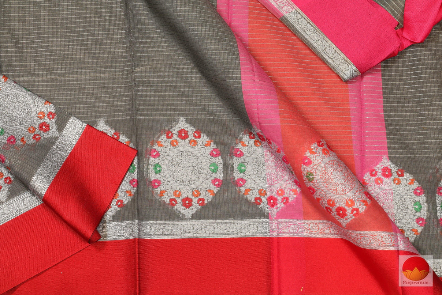 Handwoven Banarasi Silk Cotton Saree - PSC 388 Archives - Silk Cotton - Panjavarnam