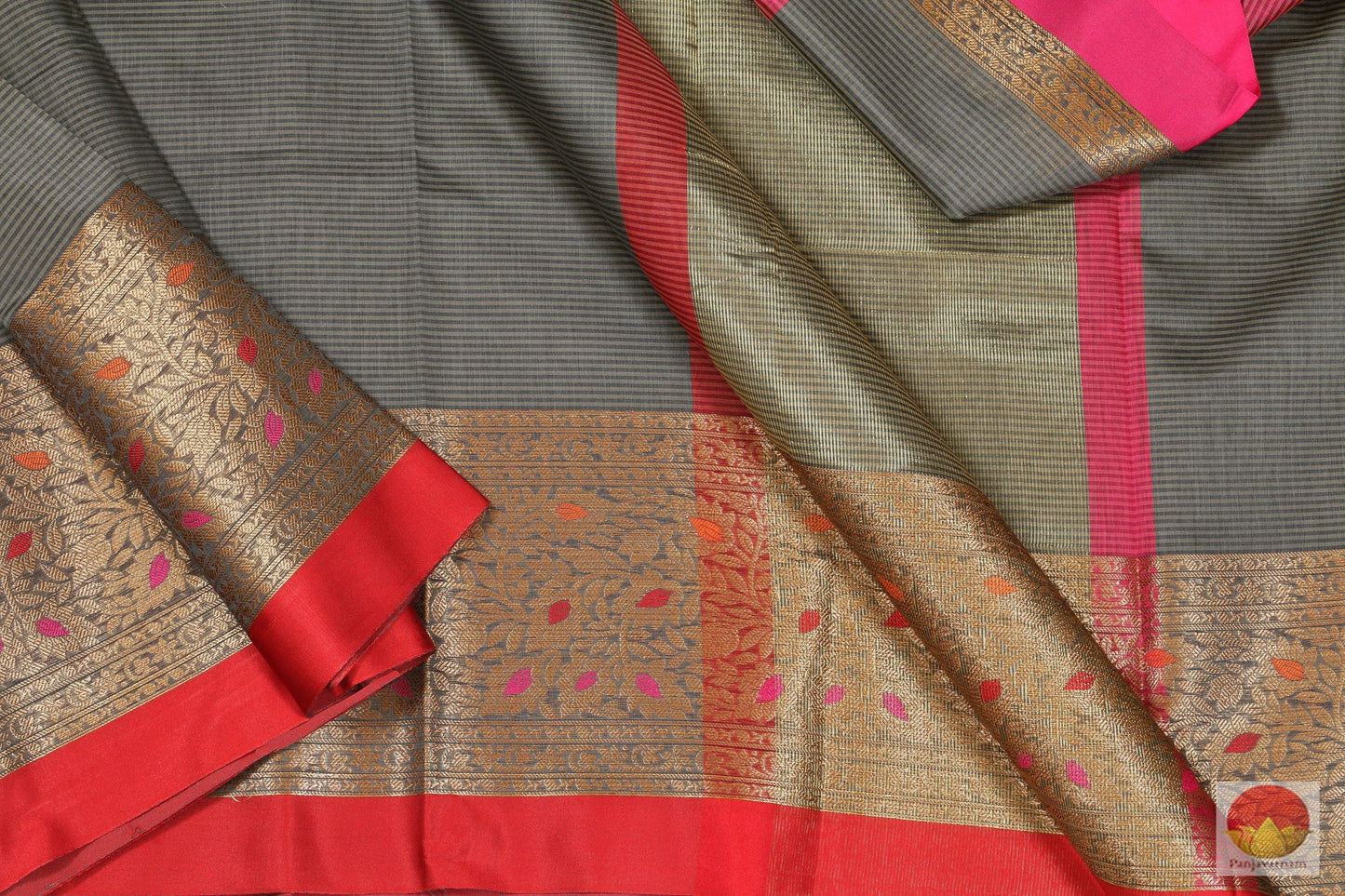 Handwoven Banarasi Silk Cotton Saree - PSC 422 Archives - Silk Cotton - Panjavarnam