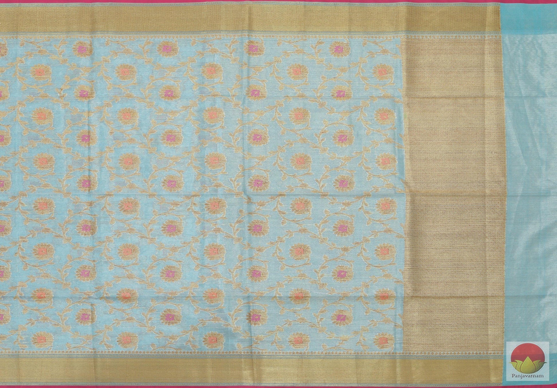 Handwoven Banarasi Silk Cotton Saree - PSC 504 Archives - Silk Cotton - Panjavarnam