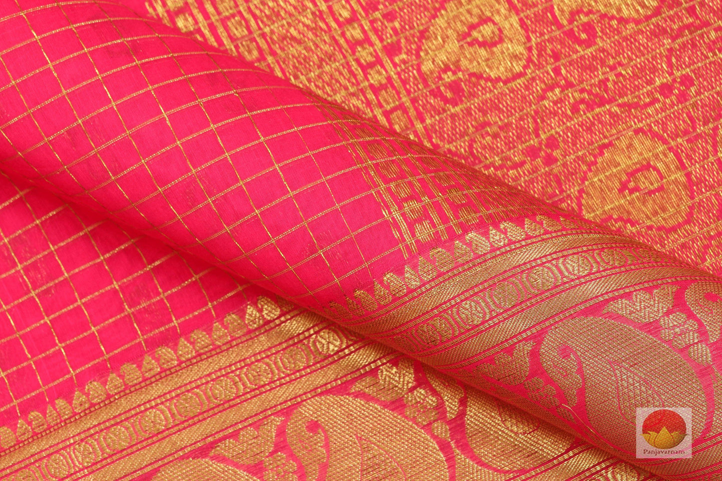 Handwoven Banarasi Silk Cotton Saree - PSC 513 Archives - Silk Cotton - Panjavarnam