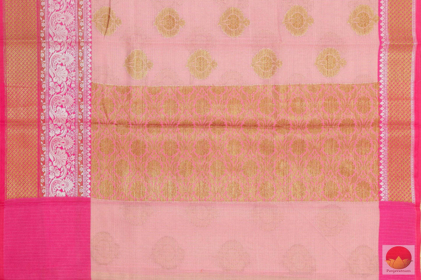 Handwoven Banarasi Silk Cotton Saree -PSC 519 Archives - Silk Cotton - Panjavarnam