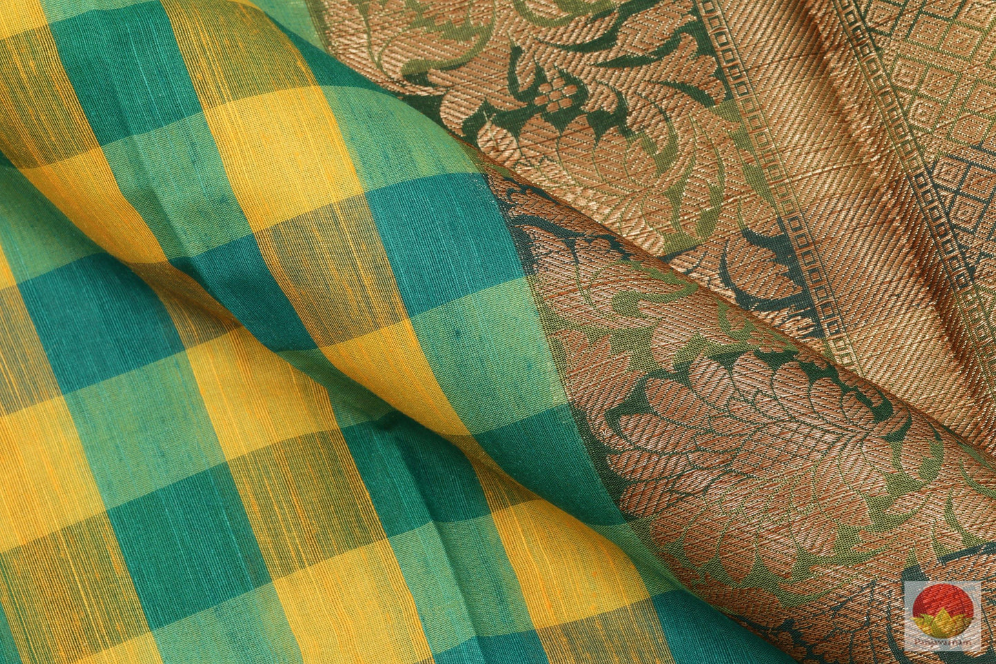 Handwoven Banarasi Silk Cotton Saree - PSC 528 Archives - Silk Cotton - Panjavarnam