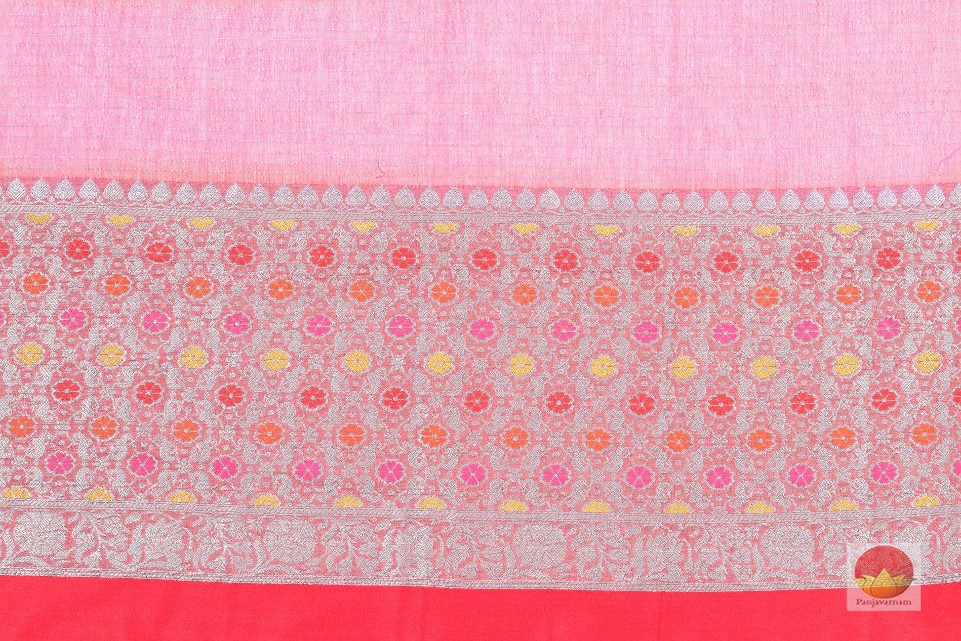 Handwoven Banarasi Silk Cotton Saree - PSC 529 Archives - Silk Cotton - Panjavarnam