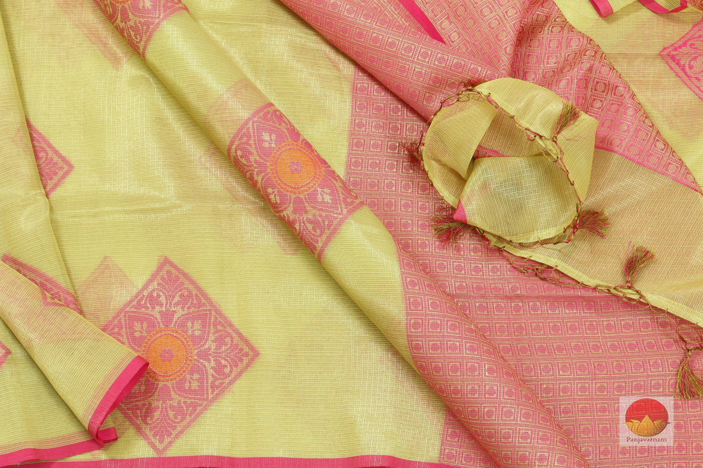 Handwoven Banarasi Silk Cotton Saree - PSC 533 Archives - Silk Cotton - Panjavarnam