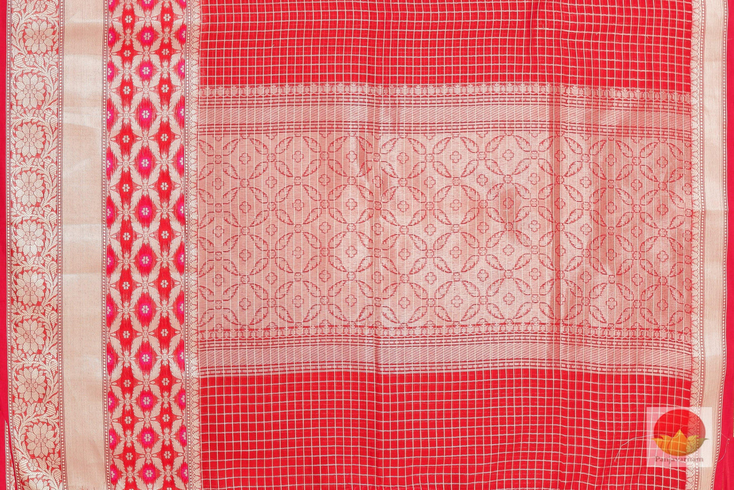 Handwoven Banarasi Silk Cotton Saree - PSC 548 Archives - Silk Cotton - Panjavarnam