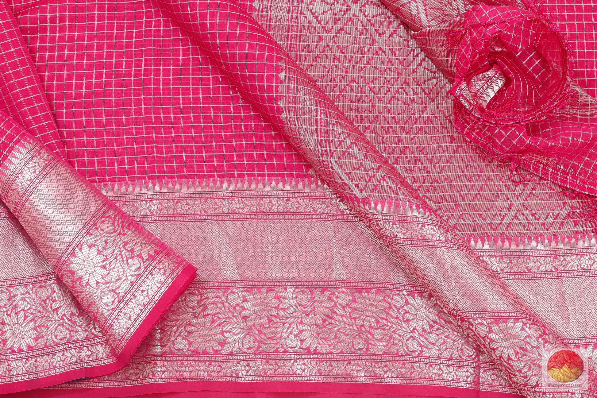 Handwoven Banarasi Silk Cotton Saree - PSC 549 Archives - Silk Cotton - Panjavarnam