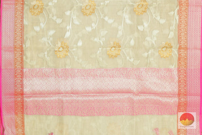 Handwoven Banarasi Silk Cotton Saree - PSC 552 Archives - Silk Cotton - Panjavarnam