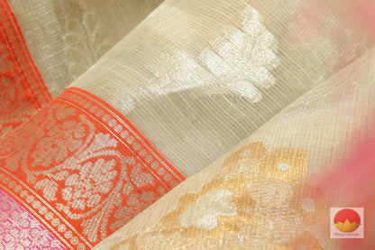 Handwoven Banarasi Silk Cotton Saree - PSC 552 Archives - Silk Cotton - Panjavarnam