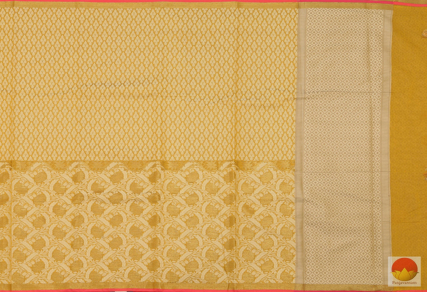 Handwoven Banarasi Silk Cotton Saree - PSC 554 - Archives - Silk Cotton - Panjavarnam