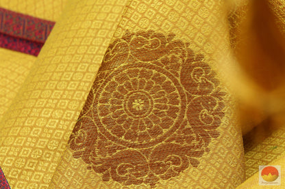 Handwoven Banarasi Silk Cotton Saree - PSC 555 Archives - Silk Cotton - Panjavarnam