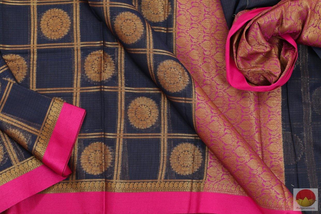 Handwoven Banarasi Silk Cotton Saree - PSC 586 Archives - Silk Cotton - Panjavarnam