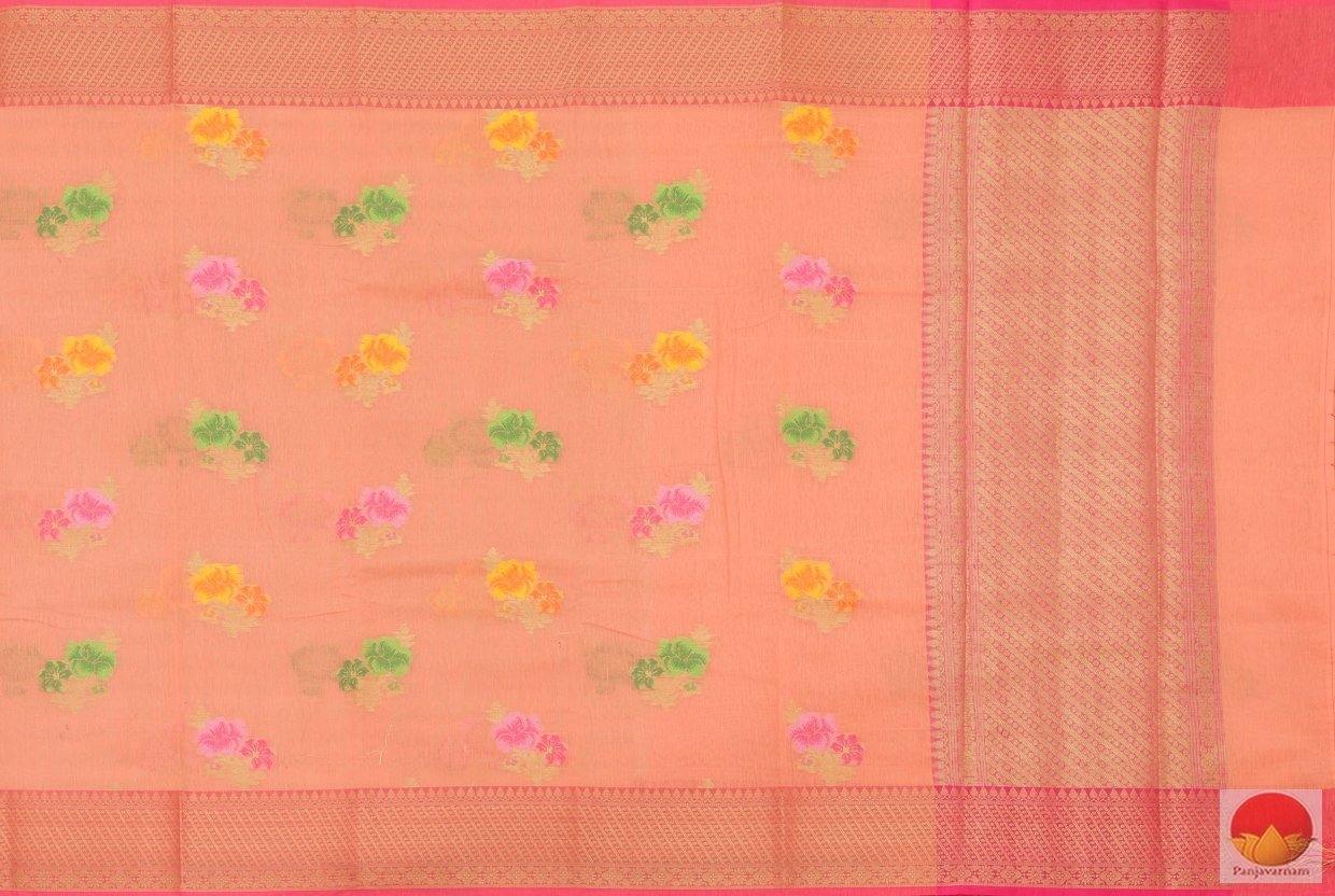 Handwoven Banarasi Silk Cotton Saree - PSC 603 - Archives - Silk Cotton - Panjavarnam
