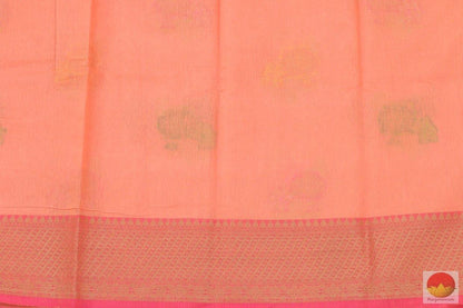 Handwoven Banarasi Silk Cotton Saree - PSC 603 - Archives - Silk Cotton - Panjavarnam