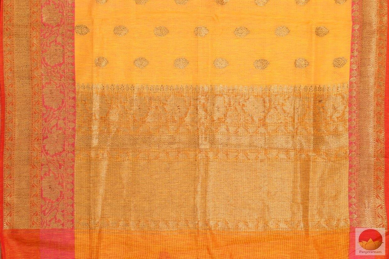 Handwoven Banarasi Silk Cotton Saree - PSC 607 Archives - Silk Cotton - Panjavarnam