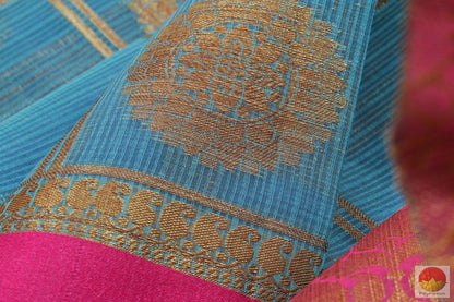 Handwoven Banarasi Silk Cotton Saree - PSC 611 - Archives - Silk Cotton - Panjavarnam