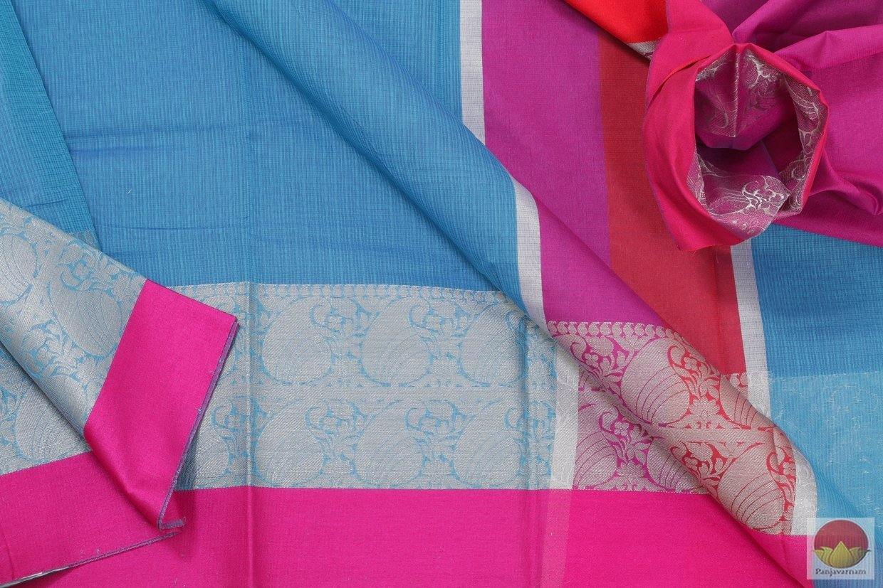 Handwoven Banarasi Silk Cotton Saree - PSC 619 - Archives - Silk Cotton - Panjavarnam
