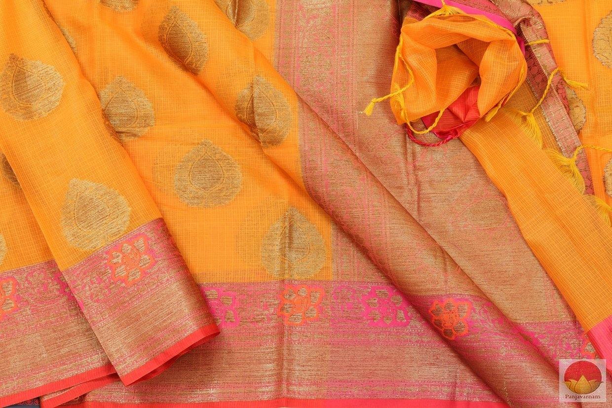 Handwoven Banarasi Silk Cotton Saree - PSC 623 Archives - Silk Cotton - Panjavarnam