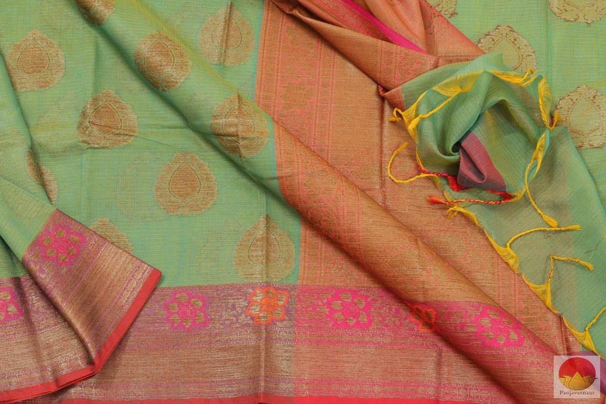 Handwoven Banarasi Silk Cotton Saree - PSC 625 Archives - Silk Cotton - Panjavarnam