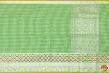 Handwoven Banarasi Silk Cotton Saree - PSC 633 - Archives - Banarasi Silk - Panjavarnam
