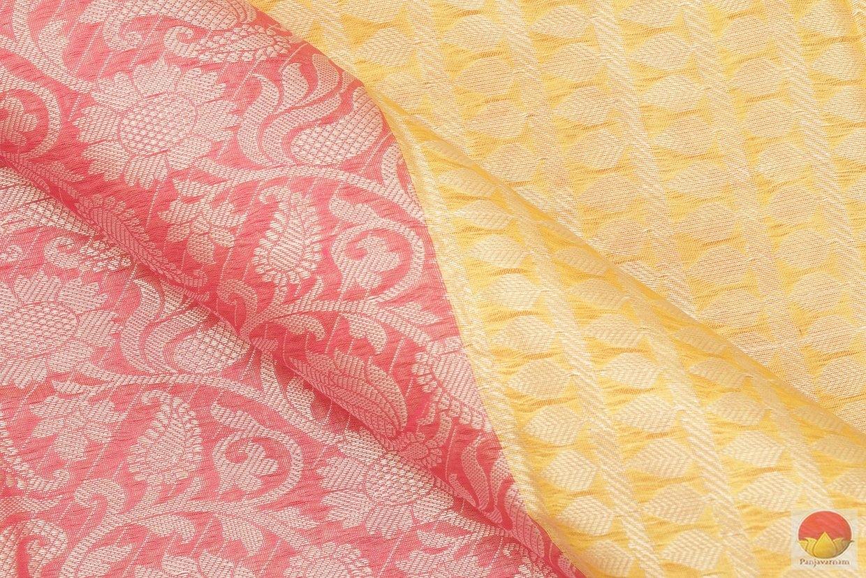 Handwoven Banarasi Silk Cotton Saree - PSC 661 - Archives - Silk Cotton - Panjavarnam