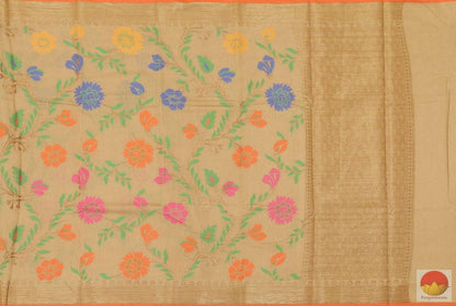 Handwoven Banarasi Silk Cotton Saree - PSC 666 Archives - Silk Cotton - Panjavarnam