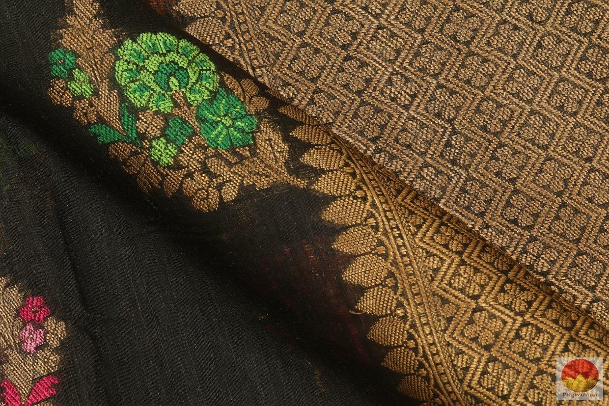 Handwoven Banarasi Silk Cotton Saree - PSC 668 - Archives - Silk Cotton - Panjavarnam