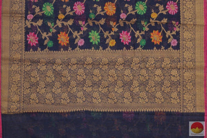 Handwoven Banarasi Silk Cotton Saree - PSC 670 Archives - Silk Cotton - Panjavarnam