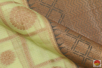 Handwoven Banarasi Silk Cotton Saree - PSC 677 - Archives - Silk Cotton - Panjavarnam