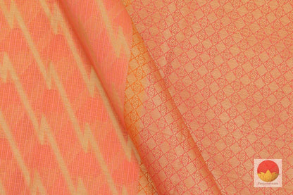 Handwoven Banarasi Silk Cotton Saree - PSC 918 - Archives - Silk Cotton - Panjavarnam