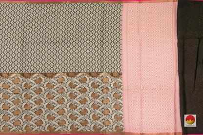 Handwoven Banarasi Silk Cotton Saree - PSC 919 - Silk Cotton - Panjavarnam