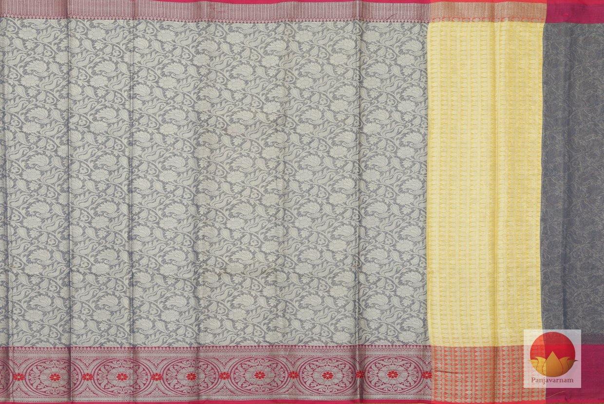 Handwoven Banarasi Silk Cotton Saree - PSC 950 - Silk Cotton - Panjavarnam