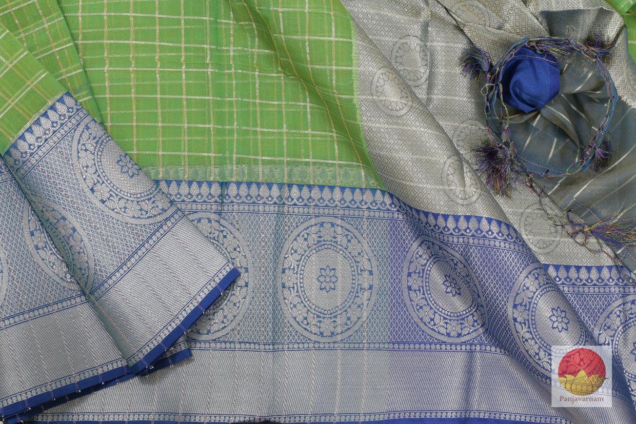 Handwoven Banarasi Silk Cotton Saree - PSC 954 - Archives - Silk Cotton - Panjavarnam