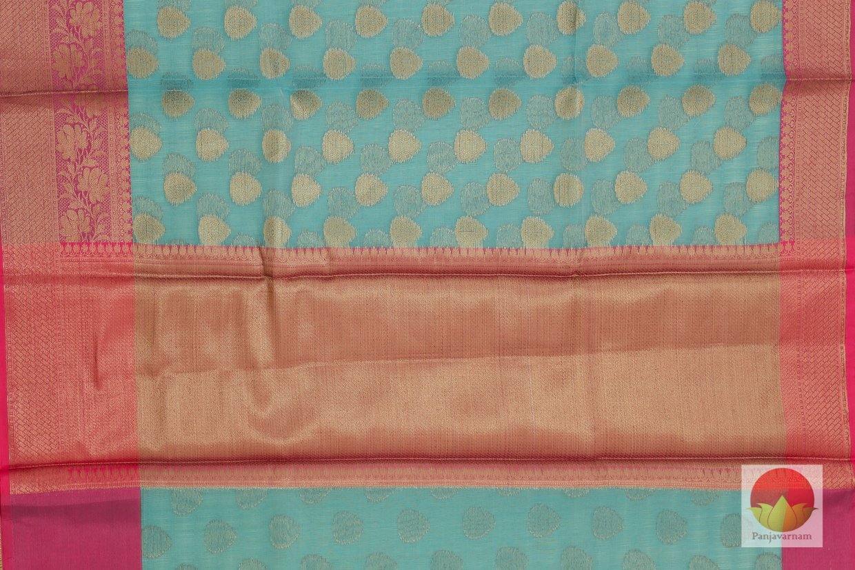 Handwoven Banarasi Silk Cotton Saree - PSC 969 - Archives - Silk Cotton - Panjavarnam