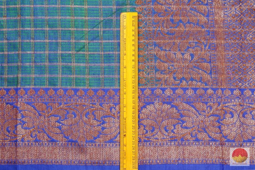 Handwoven Banarasi Silk Saree - Matka Silk - PM 09 - Matka Silk - Panjavarnam PM 09