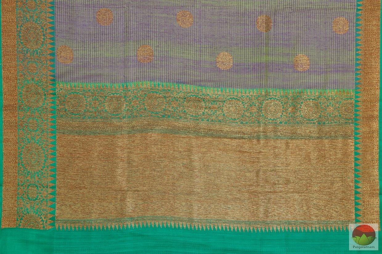 Handwoven Banarasi Silk Saree - Matka Silk - PM 102 Archives - Banarasi Silk - Panjavarnam