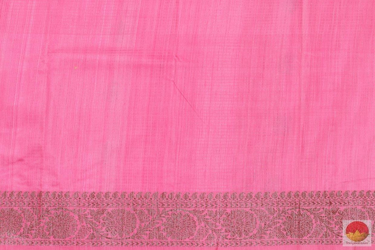 Handwoven Banarasi Silk Saree - Matka Silk - PM 103 Archives - Banarasi Silk - Panjavarnam