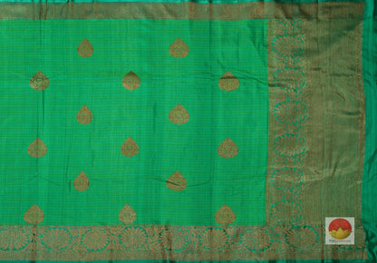 Handwoven Banarasi Silk Saree - matka Silk - PM 18 - Banarasi Silk - Panjavarnam
