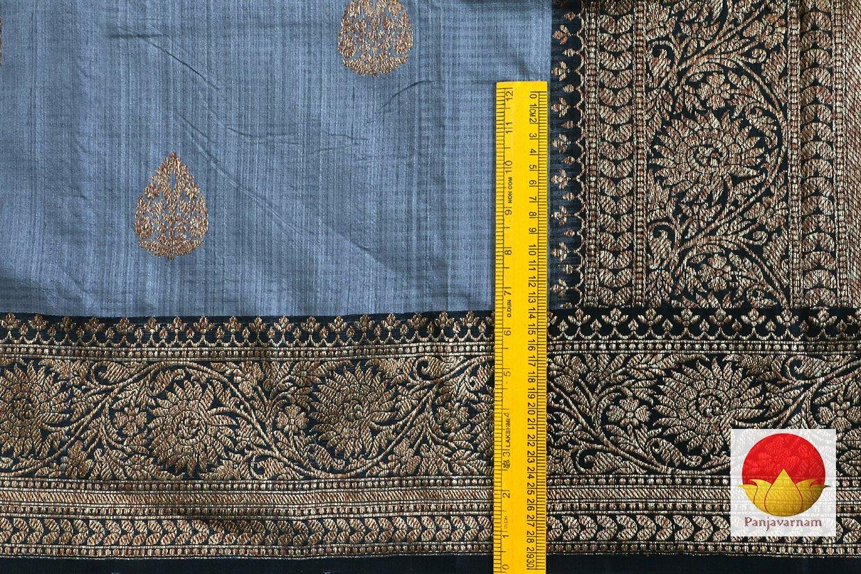 Handwoven Banarasi Silk Saree - Matka Silk - PM 210 - Archives - Banarasi Silk - Panjavarnam