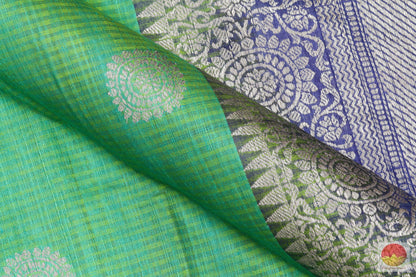 Handwoven Banarasi Silk Saree - Matka Silk - PM 55 - Archives - Banarasi Silk - Panjavarnam